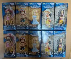 ワンピース ワールドコレクタブルフィギュア 親子の血筋Ⅱ10個セット