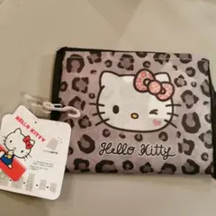 ハローキティ レオパード柄ポーチ　しまむら