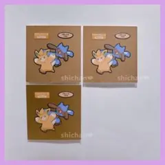 （169） パモット&リオル ⭐️ ポケモンパン デコキャラシール 200