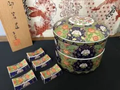 前畑陶器　庫山窯　蓋付き五段重箱　【当時品　希少】 前畑陶器 庫山窯 蓋付き五段重箱 【当時品 希少】 - メルカリ