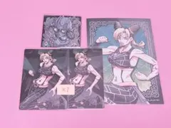 ジョジョ 第6部 空条徐倫 胸マーク＆タトゥーモチーフピンバッジセット