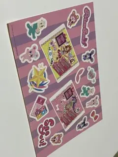 映画特典 アイカツ プリパラ ステッカー
