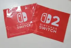 NINTENDO SWITCH マイクロファイバークロス2枚 セット