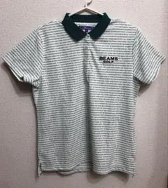 BEAMS GOLF ビームスゴルフ　ポロシャツ　L グリーン　ゴルフウェア