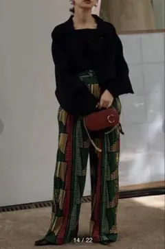 極美品　秋色　AMERI LINDA TURKEY ORGANIC PANTS