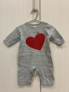 baby GAP グレー ロンパース 0-3ヶ月