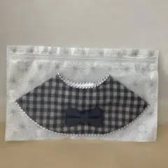 MARLMARL スタイ　リボン付き　ネイビー