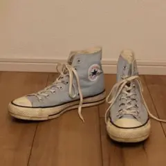 日本製　コンバース　オールスター　ALL STAR ハイカット ライトブルー