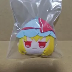 未使用品 東方Projectフェイスぬいぐるみキーホルダー フランドール