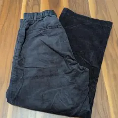 無印良品 コーデュロイパンツ　チャコール　L