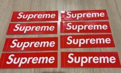 Supreme BOX  LOGO ステッカー 8枚セット
