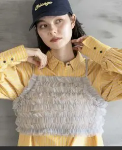 2wayフリルチュールビスチェのサムネイル