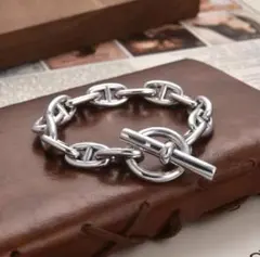 マンテル ブレスレット アンカーチェーン S925 GMサイズ ノーブランド