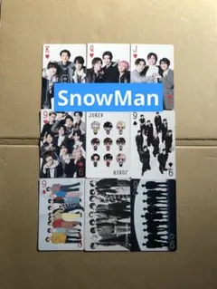 SnowMan iDOME グッズ トランプ宮舘涼太/集合セット - メルカリ