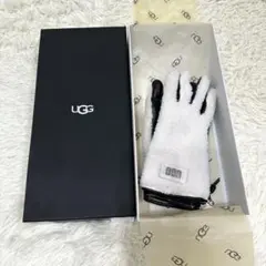 アグ UGG シープスキン グローブ 手袋 18cm 羊革 牛革 箱付き