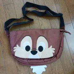 チップの顔デザイン ショルダーバッグ
