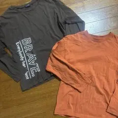 GLAZOS 140 長袖　ロンT 2点　カットソー