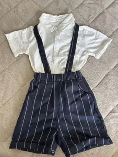 子供用フォーマル服 サスペンダー付き 100cm 半袖