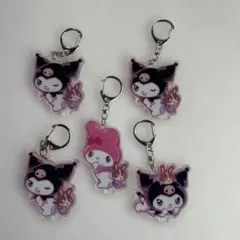 マイメロディ・クロミ 宇佐美 アクリルキーホルダー　6点セット 非売品