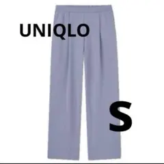 UNIQLO クレープジャージーストレートパンツ　S レディース 運動 ジム