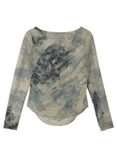 【AMERI VINTAGE】長袖シースルートップス