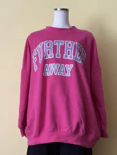 早い者勝ち❤️美品❤️pink トレーナー　M〜Lサイズのサムネイル