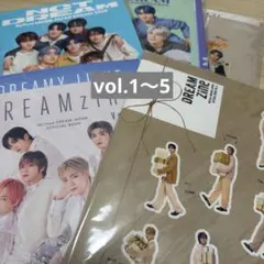 NCT DREAM FC 会報 vol.1〜5 新品未開封