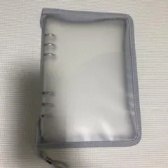 6リングファイル　グレー　未使用
