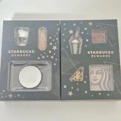 ★【STARBUCKS】 新品　リワード　ミニチュアコレクション 2個セット★