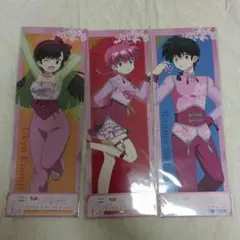 一番くじなど☆らんま1/2 クリアポスターなど23点セットで♪