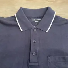 エアリズムコットンカノコポロシャツ　ネイビー　M
