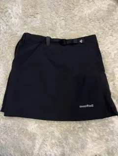 montbell モンベルブラックアウトドアスカート
