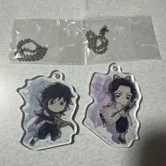 鬼滅の刃　冨岡義勇　胡蝶しのぶ　一番くじ　きゅんキャラアクリルチャーム