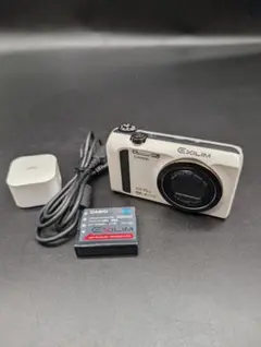 美品】CASIO EXILIM EX-ZR400 ホワイト コンデジ - メルカリ