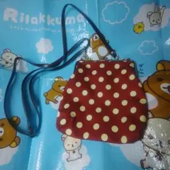 がま口　ショルダーバッグ