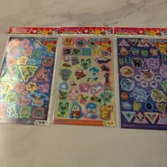ポケモン ホログラムステッカーセット 3枚