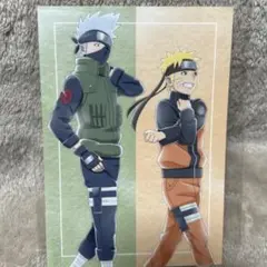 NARUTO うずまきナルト はたけカカシ 特典 ポストカード 歩み アムニバス