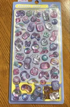新品未使用　ボンボンドロップシール　ぴこぴこボンボン　クーリア　ピコピコボンボン