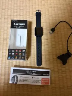 CREPHA ワークマン T-SPORTS スマートウォッチ 本体 ブラック