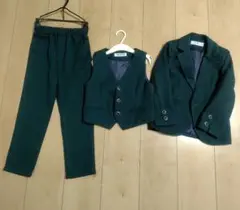 ダークグリーン スーツセット 110サイズ