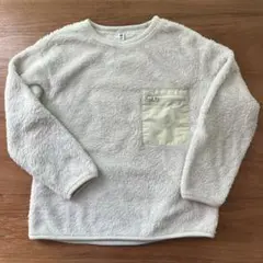 UNIQLOフリーストップス　クリーム色 120