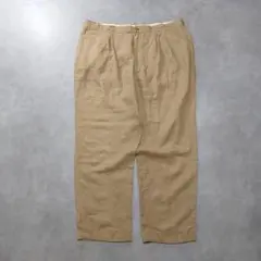 90s リネン 2タック ワイドスラックス ヴィンテージ古着 - メルカリ