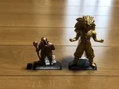 ドラゴンボール　HG フィギュア　2個セット　亀仙人　超サイヤ人3孫悟空　美品