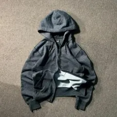 00s OLD UNIQLO ダブルジップパーカー ボーダー　y2k old UNIQLO ダブルジップパーカー y2k 00s - メルカリ