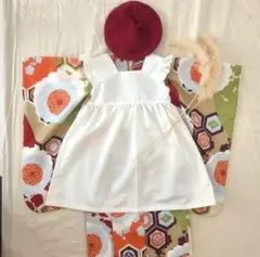 被布エプロン 95～110cm 七五三 3歳用
