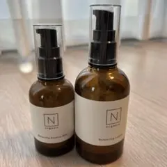 中古品　Nオーガニック　バランシングローション　ミルク　セット
