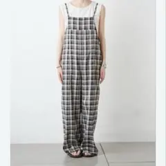 チェック柄サロペットのサムネイル