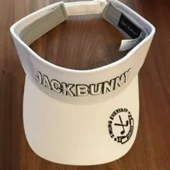 Jack Bunny!! ホワイト サンバイザー フリーサイズ