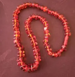 琥珀 ネックレス