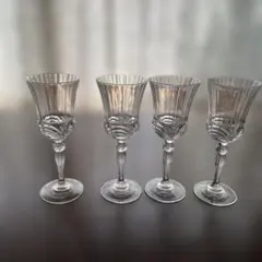 リブデザイン ワイングラス 4個セット